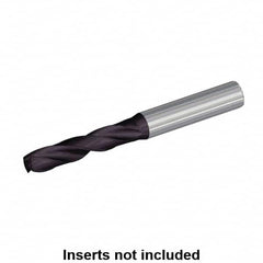 Kennametal - 8.02mm 140° Spiral Flute Solid Carbide Screw Machine Drill Bit - Best Tool & Supply