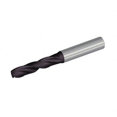 Kennametal - 9.4mm 140° Spiral Flute Solid Carbide Screw Machine Drill Bit - Best Tool & Supply