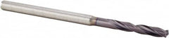 Kennametal - #38 140° Spiral Flute Solid Carbide Screw Machine Drill Bit - Best Tool & Supply