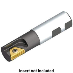 Kennametal - 25mm Cut Diam, 40mm Max Hole Depth, 63/64" Shank Diam, Internal Indexable Thread Mill - Insert Style STN 27.. C, 27mm Insert Size, 1 Insert, Toolholder Style TMS, 98mm OAL - Best Tool & Supply