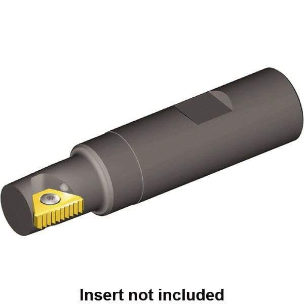 Kennametal - 19mm Cut Diam, 23mm Max Hole Depth, 20mm Shank Diam, Internal/External Indexable Thread Mill - Insert Style STN 16, 16mm Insert Size, 1 Insert, Toolholder Style TMS, 85mm OAL - Best Tool & Supply