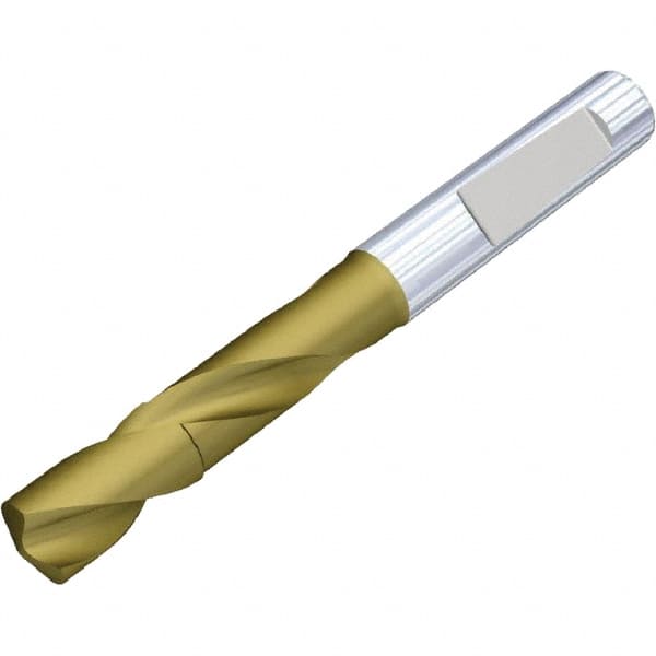 Kennametal - 13.9mm 140° Spiral Flute Solid Carbide Screw Machine Drill Bit - Best Tool & Supply