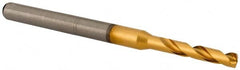 Kennametal - 2.8mm 140° Spiral Flute Solid Carbide Screw Machine Drill Bit - Best Tool & Supply