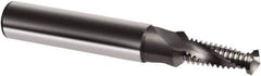 Guhring - M8x0.75 Metric Fine, 0.2854" Cutting Diam, 2 Flute, Solid Carbide Helical Flute Thread Mill - Internal Thread, 17.1mm LOC, 74mm OAL, 10mm Shank Diam - Best Tool & Supply