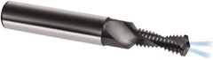 Guhring - M8x1.25 Metric, 0.2677" Cutting Diam, 2 Flute, Solid Carbide Helical Flute Thread Mill - Internal Thread, 18.7mm LOC, 74mm OAL, 10mm Shank Diam - Best Tool & Supply