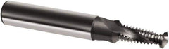 Guhring - M12x1.75 Metric, 0.4016" Cutting Diam, 2 Flute, Solid Carbide Helical Flute Thread Mill - Internal Thread, 26.1mm LOC, 90mm OAL, 14mm Shank Diam - Best Tool & Supply