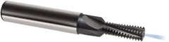 Guhring - 5/16-18 UNC, 0.2343" Cutting Diam, 3 Flute, Solid Carbide Helical Flute Thread Mill - Internal Thread, 17.7mm LOC, 74mm OAL, 10mm Shank Diam - Best Tool & Supply