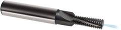 Guhring - M8x1.25 Metric, 0.252" Cutting Diam, 3 Flute, Solid Carbide Helical Flute Thread Mill - Internal Thread, 18.1mm LOC, 74mm OAL, 10mm Shank Diam - Best Tool & Supply