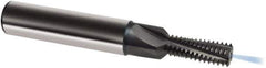 Guhring - M10x1.25 Metric Fine, 0.313" Cutting Diam, 4 Flute, Solid Carbide Helical Flute Thread Mill - Internal Thread, 21.9mm LOC, 80mm OAL, 12mm Shank Diam - Best Tool & Supply