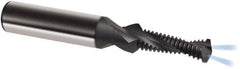 Guhring - M8x1.25 Metric, 0.2677" Cutting Diam, 2 Flute, Solid Carbide Helical Flute Thread Mill - Internal Thread, 22.4mm LOC, 74mm OAL, 10mm Shank Diam - Best Tool & Supply