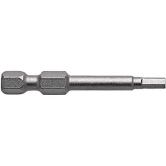 Apex - 4mm Hex Bit - 1/4" Hex Drive, 6" OAL - Best Tool & Supply