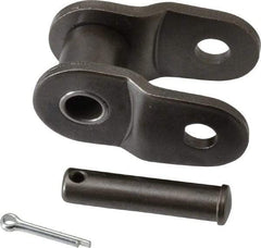 Browning - 1-1/4" Pitch, ANSI 100, Roller Chain Offset Link - For Use with Single Strand Chain - Best Tool & Supply