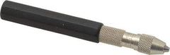 Starrett - 5" Long, 0.062" Capacity, Pin Vise - 5" Long, 1/2" Body Diam 0.03" Min Capacity - Best Tool & Supply