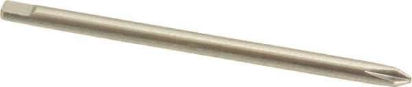 Starrett - #0 Phillips Point, 5/8" Blade Length Precision Blade Screwdriver - 3-3/4" OAL - Best Tool & Supply