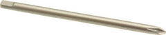 Starrett - #0 Phillips Point, 5/8" Blade Length Precision Blade Screwdriver - 3-3/4" OAL - Best Tool & Supply