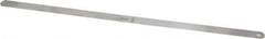 Starrett - 0.45mm Thick x 1/2 Inch Wide x 300mm Leaf Length, Parallel Feeler Gage - Tempered Steel - Best Tool & Supply