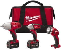 Milwaukee Tool - 18 Volt Cordless Tool Combination Kit - Best Tool & Supply