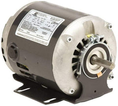 US Motors - 1/3 hp, ODP Enclosure, Auto Thermal Protection, 1,725 RPM, 115/208-230 Volt, 60 Hz, Industrial Electric AC/DC Motor - Size 56 Frame, Resilient Base Mount, 1 Speed, Ball Bearings, 6.8/3.1-3.4 Full Load Amps, B Class Insulation, Reversible - Best Tool & Supply