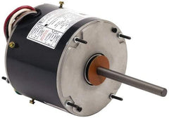 US Motors - 1/3 hp, TEAO Enclosure, Auto Thermal Protection, 825 RPM, 208-230 Volt, 60 Hz, Single Phase Permanent Split Capacitor (PSC) Motor - Size 48Y Frame, Stud Mount, 2 Speed, Ball Bearings, 1.9/1.2 Full Load Amps, B Class Insulation, Reversible - Best Tool & Supply