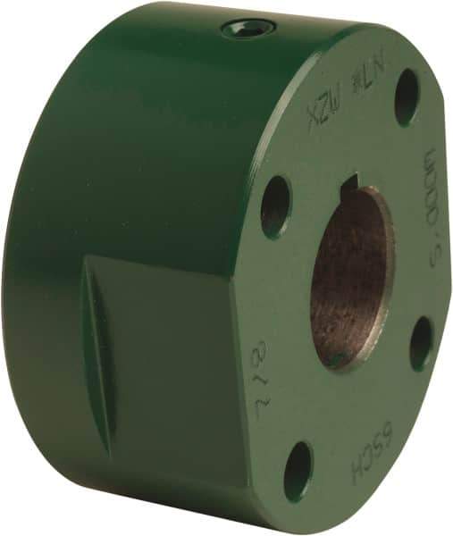 TB Wood's - 2-7/8" Bore, 3/4" x 3/8" Keyway Width x Depth, 5-1/4" Hub, 11 Flexible Coupling Hub - 5-1/4" OD, 2-23/32" OAL, Cast Iron, Order 2 Hubs, 2 Flanges & 1 Sleeve for Complete Coupling - Best Tool & Supply