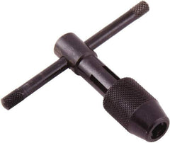 Regal Cutting Tools - #12 to 1/2" Tap Capacity, T Handle Tap Wrench - 3-5/8" Overall Length - Best Tool & Supply