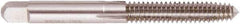 Regal Cutting Tools - #6-40 UNF H5 Thread Limit Plug Thread Forming Tap - High Speed Steel, Bright Finish, 2" OAL, 11/16" Thread Length, Right Hand Thread, Series Met-Flo - Best Tool & Supply