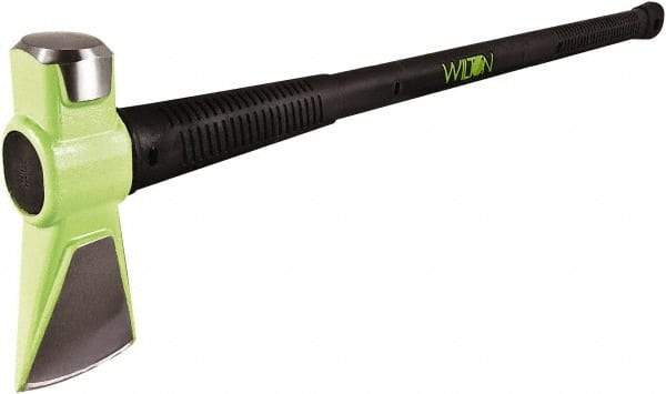 Wilton - 8 Lb Head, 36" Long Splitting Maul - Steel Head, Steel Handle with Grip - Best Tool & Supply