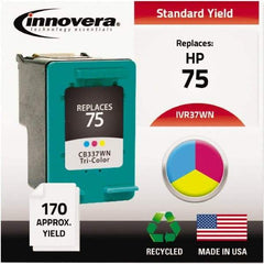 innovera - Inkjet Printer Cartridge - Use with HP Deskjet D4260, D4360, Officejet J5750, J5780, J6480, Photosmart C4240, C4250, C4280, C4350, C4380, C4385, C4480, C4580, C5240, C5250, C5280, C5580, D5345, D5360 - Best Tool & Supply