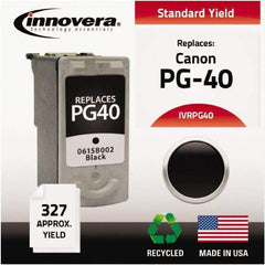 innovera - Black Inkjet Printer Cartridge - Use with Canon FAX-JX200, PIXMA iP1600, iP1700, iP1800, iP2600, MP140, MP150, MP160, MP170, MP180, MP190, MP210, MP450, MP460, MP470, MX300, MX310 - Best Tool & Supply