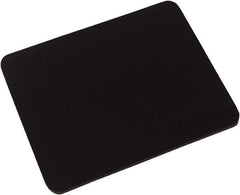 innovera - 9" x 7" x 1/8" Black Mouse Pad - Use with Mouse - Best Tool & Supply