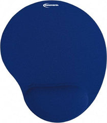 innovera - 8-7/8" x 10-3/8" x 1" Blue Mouse Pad - Use with Mouse - Best Tool & Supply