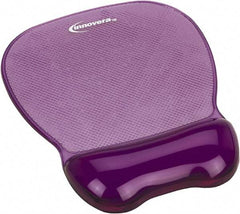 innovera - 9-5/8" x 8-1/4" x 1-1/8" Purple Mouse Pad - Use with Mouse - Best Tool & Supply