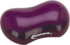 innovera - 3-1/8" x 4-3/4" x 1" Purple Wrist Rest - Use with Mouse - Best Tool & Supply