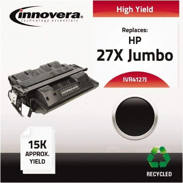 innovera - Black Toner Cartridge - Use with HP LaserJet 4000, 4000N, 4000SE, 4000T, 4000TN, 4050, 4050N, 4050SE, 4050T, 4050TN - Best Tool & Supply