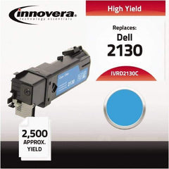 innovera - Cyan Toner Cartridge - Use with Dell 2130CN, 2135CN - Best Tool & Supply