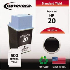 innovera - Black Inkjet Printer Cartridge - Use with HP Deskjet D2530, D2545, D2560, D5560, F4200, F4440, F4480, Photosmart C4640, C4650, C4680, C4795 - Best Tool & Supply