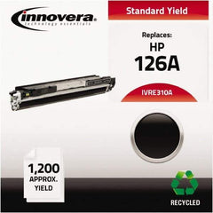 innovera - Black Toner Cartridge - Use with HP Color LaserJet CP1020, CP1025NW, LaserJet Pro 100 Color MFP M175A, M175NW, LaserJet Pro 200 Color MFP M275NW - Best Tool & Supply