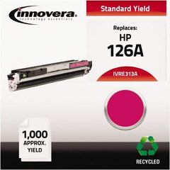 innovera - Magenta Toner Cartridge - Use with HP Color LaserJet CP1020, CP1025NW, LaserJet Pro 100 Color MFP M175A, M175NW, LaserJet Pro 200 Color MFP M275NW - Best Tool & Supply