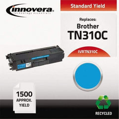 innovera - Cyan Toner Cartridge - Use with Brother DCP-9050CDN, 9055CDN, 9270CDN, HL-4140CN, 4150CDN, 4570CDW, 4570CDWT, MFC-9460CDN, 9465CDN, 9560CDW, 9970, 9970CDW - Best Tool & Supply