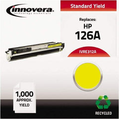 innovera - Yellow Toner Cartridge - Use with HP Color LaserJet CP1020, CP1025NW, LaserJet Pro 100 Color MFP M175A, M175NW, LaserJet Pro 200 Color MFP M275NW - Best Tool & Supply