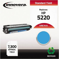 innovera - Cyan Toner Cartridge - Use with HP Color LaserJet CP5220, CP5225 - Best Tool & Supply