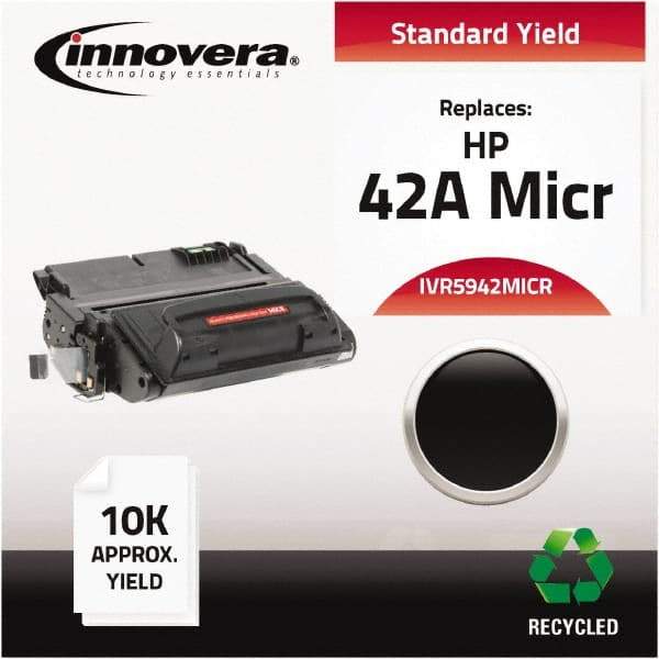 innovera - Black MICR Toner - Use with HP LaserJet 4250, 4350 - Best Tool & Supply