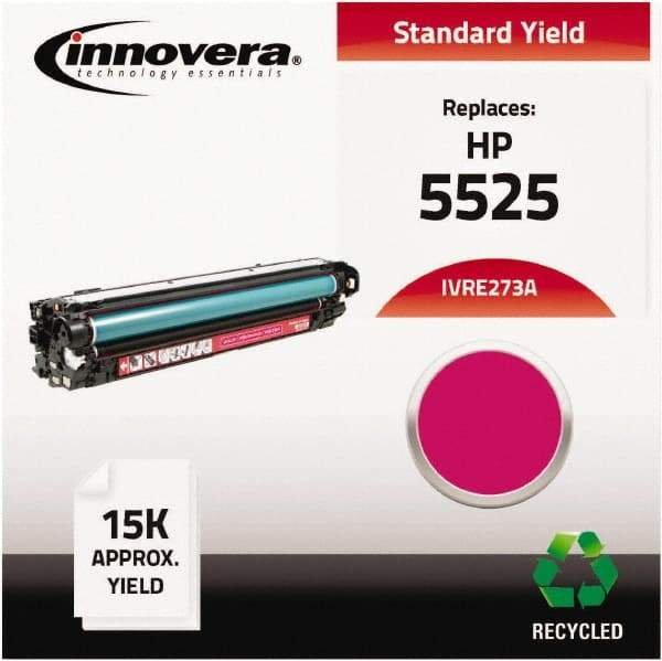 innovera - Magenta Toner Cartridge - Use with HP Color LaserJet Enterprise CP5520, CP5525n, CP5525dn, CP5525xh - Best Tool & Supply