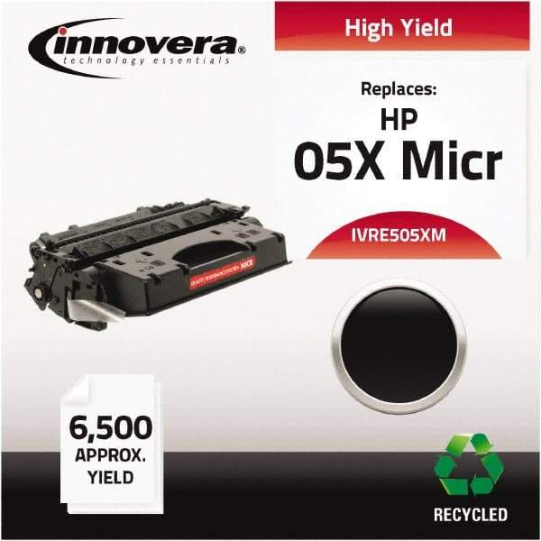 innovera - Black MICR Toner - Use with HP LaserJet 2055 - Best Tool & Supply