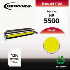 innovera - Yellow Toner Cartridge - Use with HP LaserJet 5500, 5550 - Best Tool & Supply