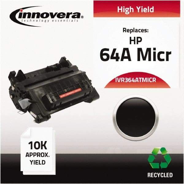 innovera - Black MICR Toner - Use with HP LaserJet 4014, 4015, 4515 - Best Tool & Supply