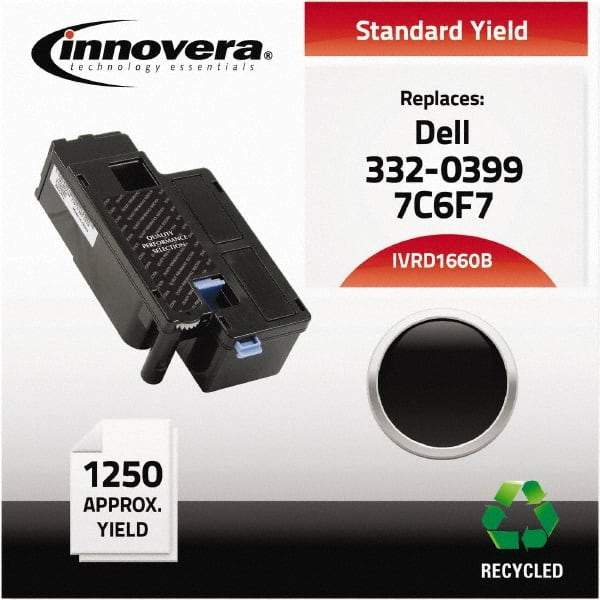 innovera - Black Toner Cartridge - Use with Dell C1660W - Best Tool & Supply