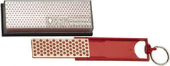 DMT - 6" Long x 2" Wide x 3/4" Thick, Diam ond Sharpening Stone - Rectangle, 600 Grit, Fine Grade - Best Tool & Supply