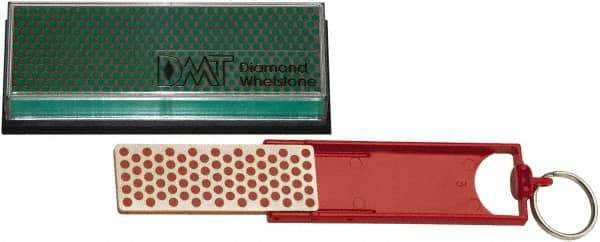 DMT - 6" Long x 2" Wide x 3/4" Thick, Diam ond Sharpening Stone - Rectangle, 1200 Grit, Extra Fine Grade - Best Tool & Supply