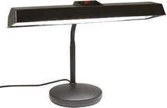 Electrix - 18 Watt, Gooseneck Machine Light - Weighted for Desk, LED Strip, Black - Best Tool & Supply